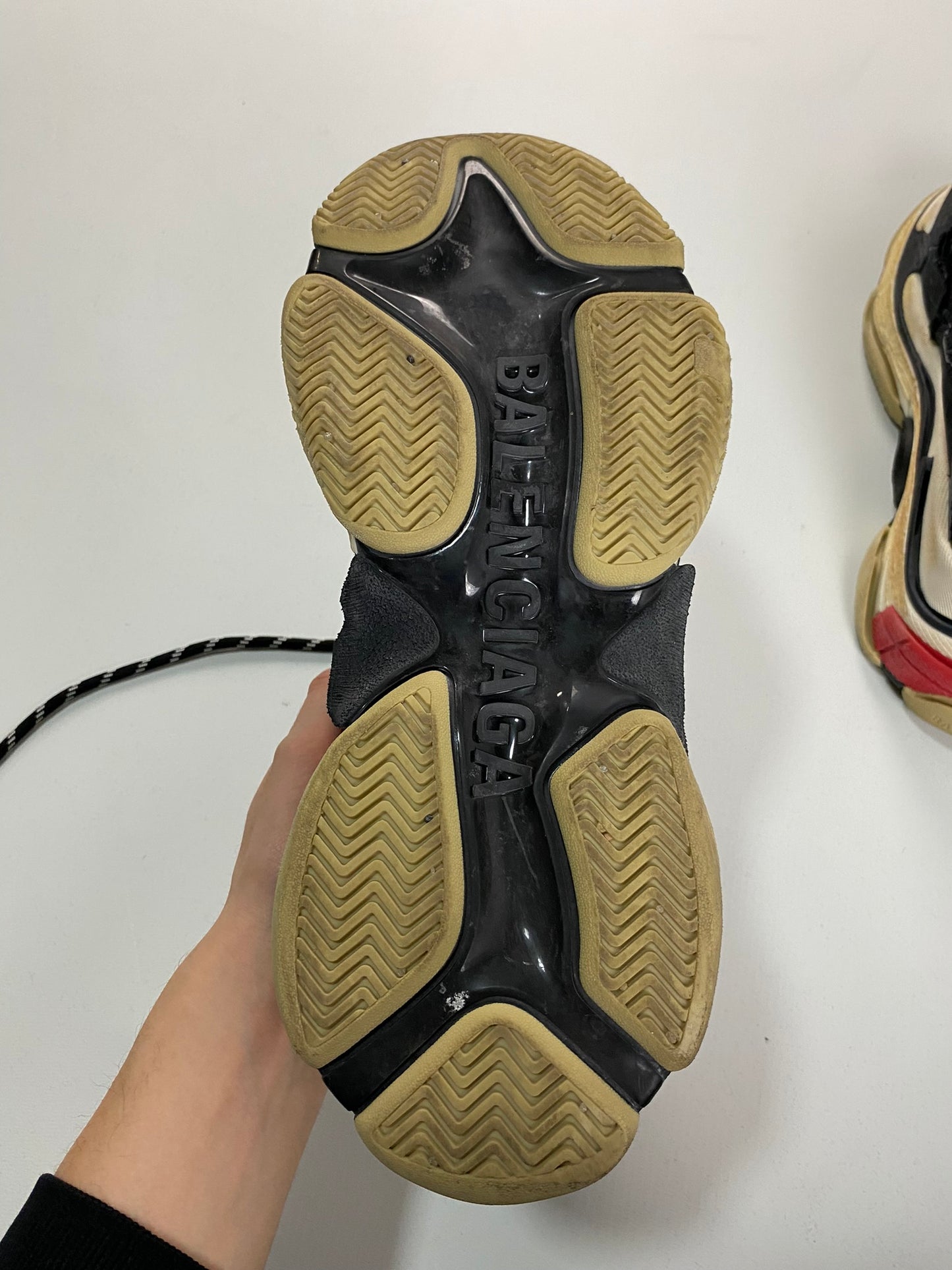 Balenciaga distressed triple S sneakers SZ:41