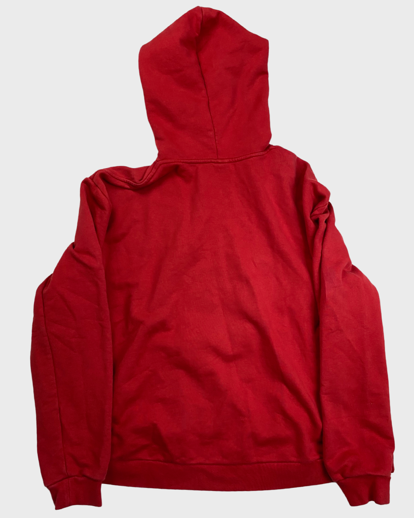 Vetements Seoul Exclusive oversized OG METAL hoodie in red SZ:XS|M