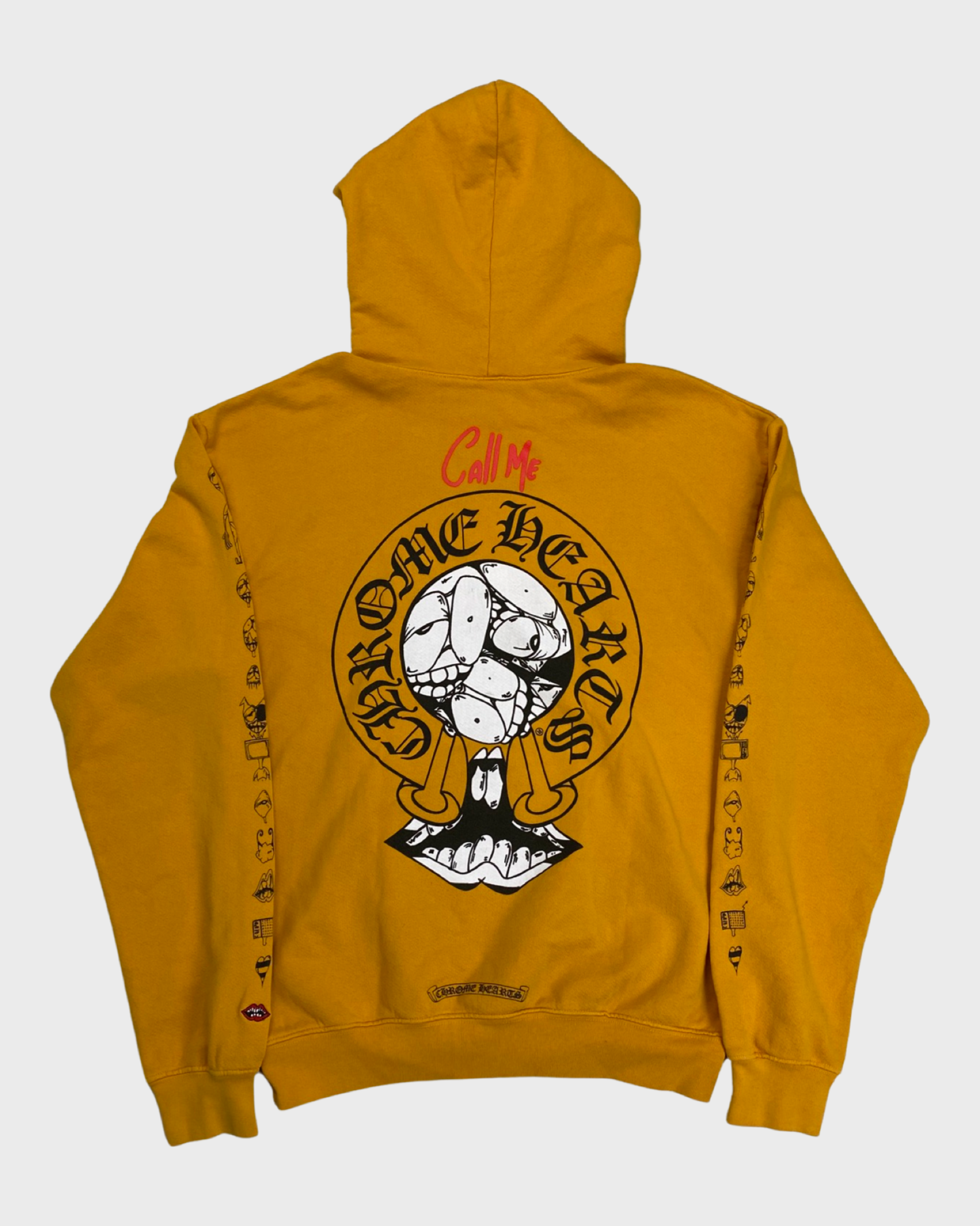 Chrome hearts yellow hoodie hotsell