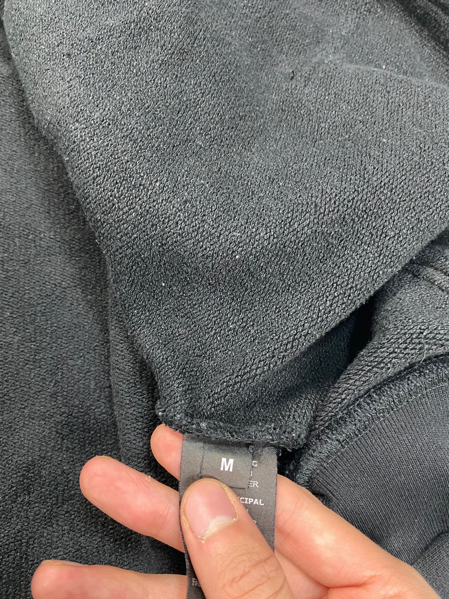 Vetements AW16 TFD zip up hoodie jacket SZ:M