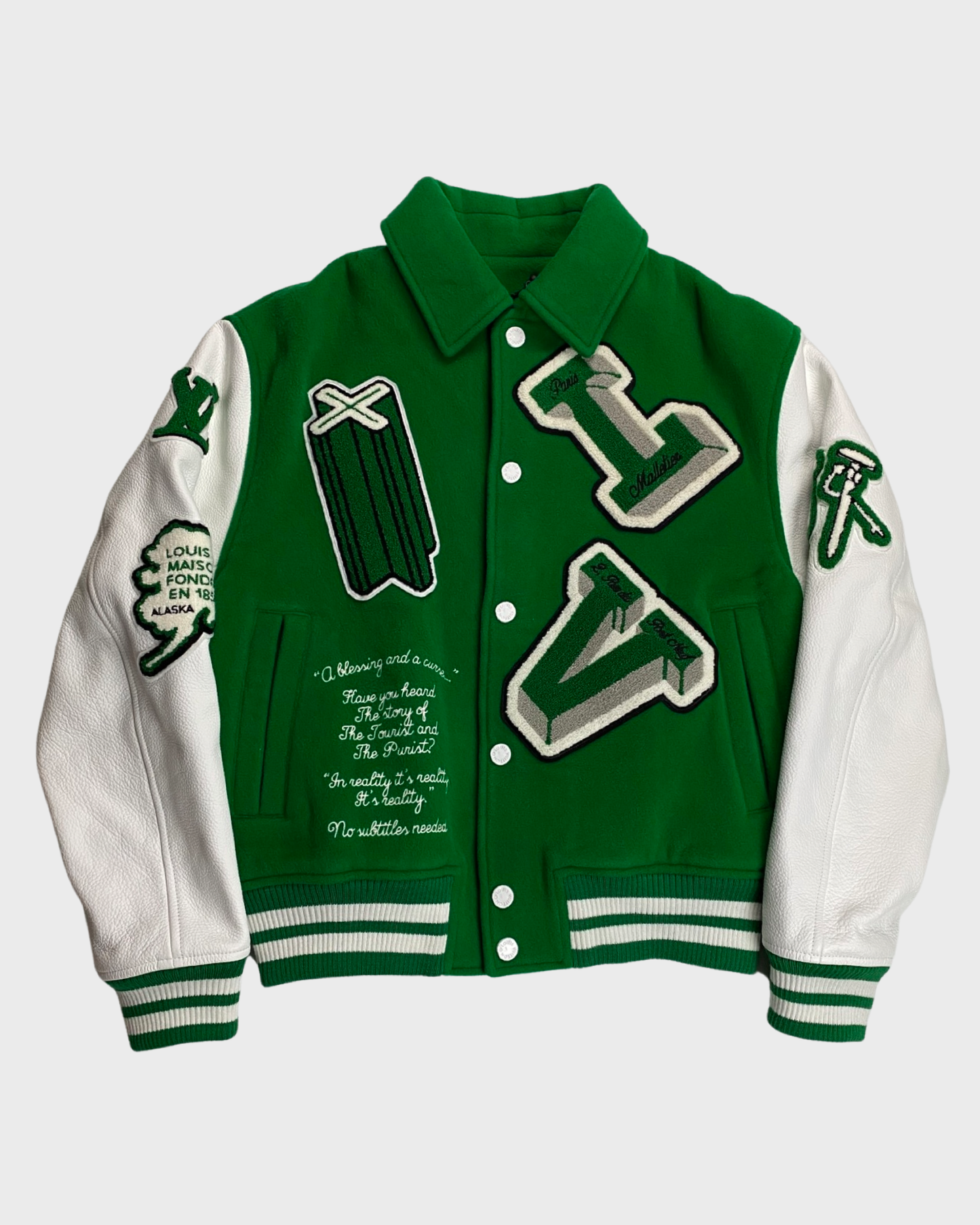 Louis Vuitton Oz Varsity Jacket - Lavish Jackets