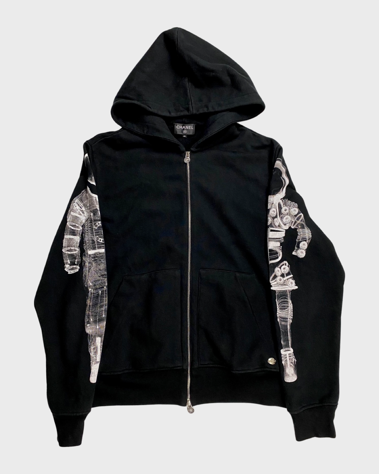 Chanel Astronaut Zip up Hoodie SZ:44