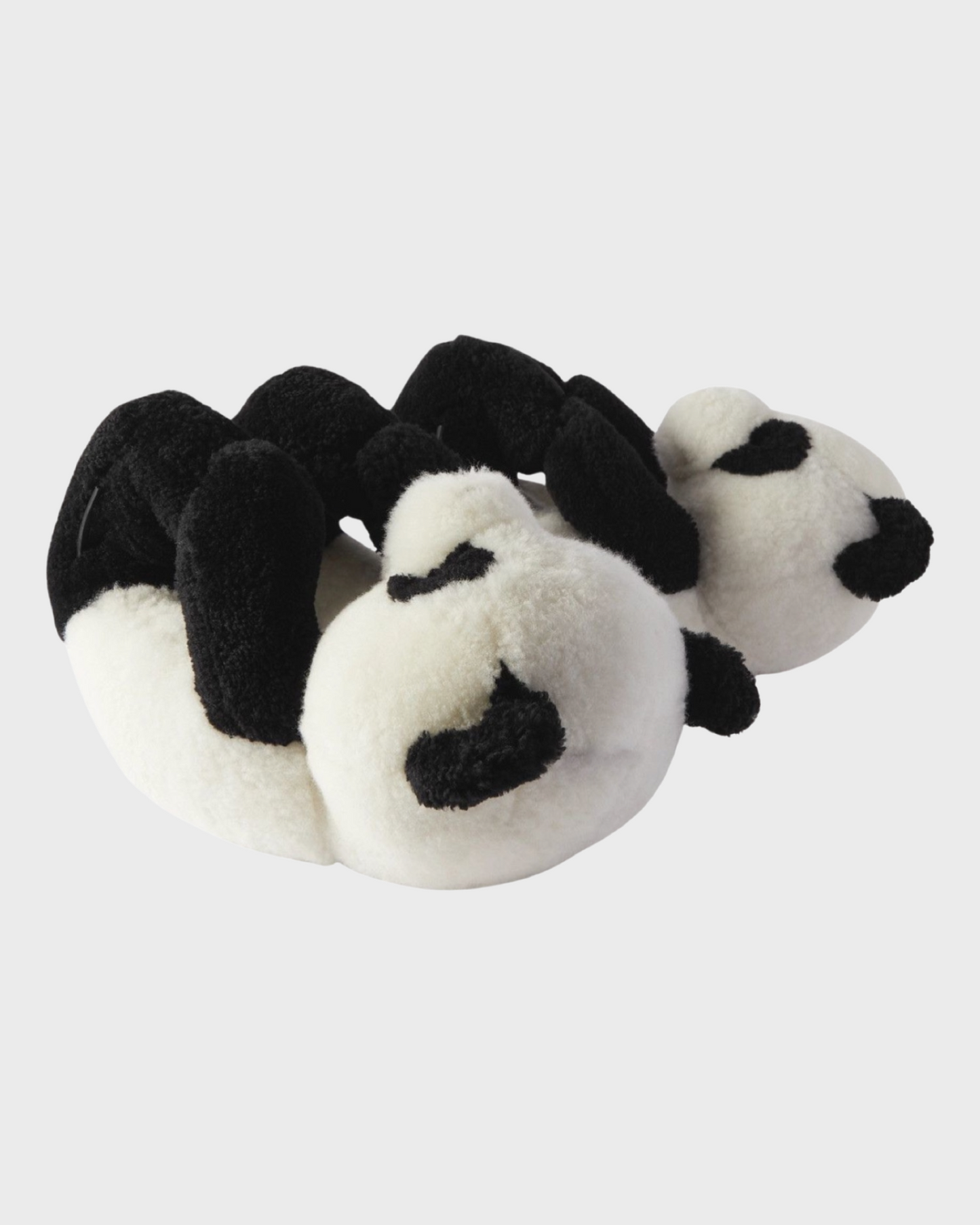 Vetements AW19 panda shearling mules loafers SZ:42